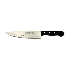 ANATOLO Kochmesser 22 cm mit Kullenschliff – genieteter Kunststoffgriff