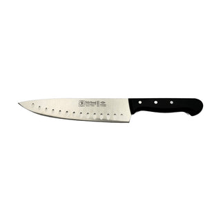 ANATOLO Kochmesser 22 cm mit Kullenschliff – genieteter Kunststoffgriff